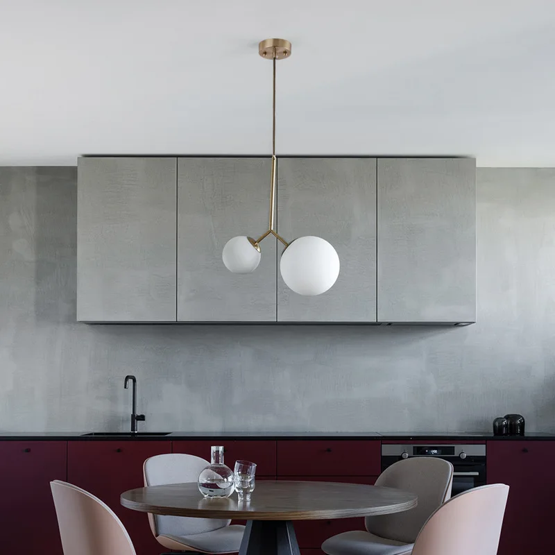 Современная Минималистичная люстра в европейском стиле для спальни