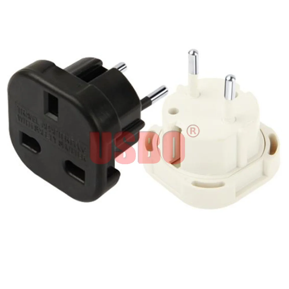 Универсальный переходник для путешествий 10 А/16 А 250 В|uk to eu|plug uk euplug |