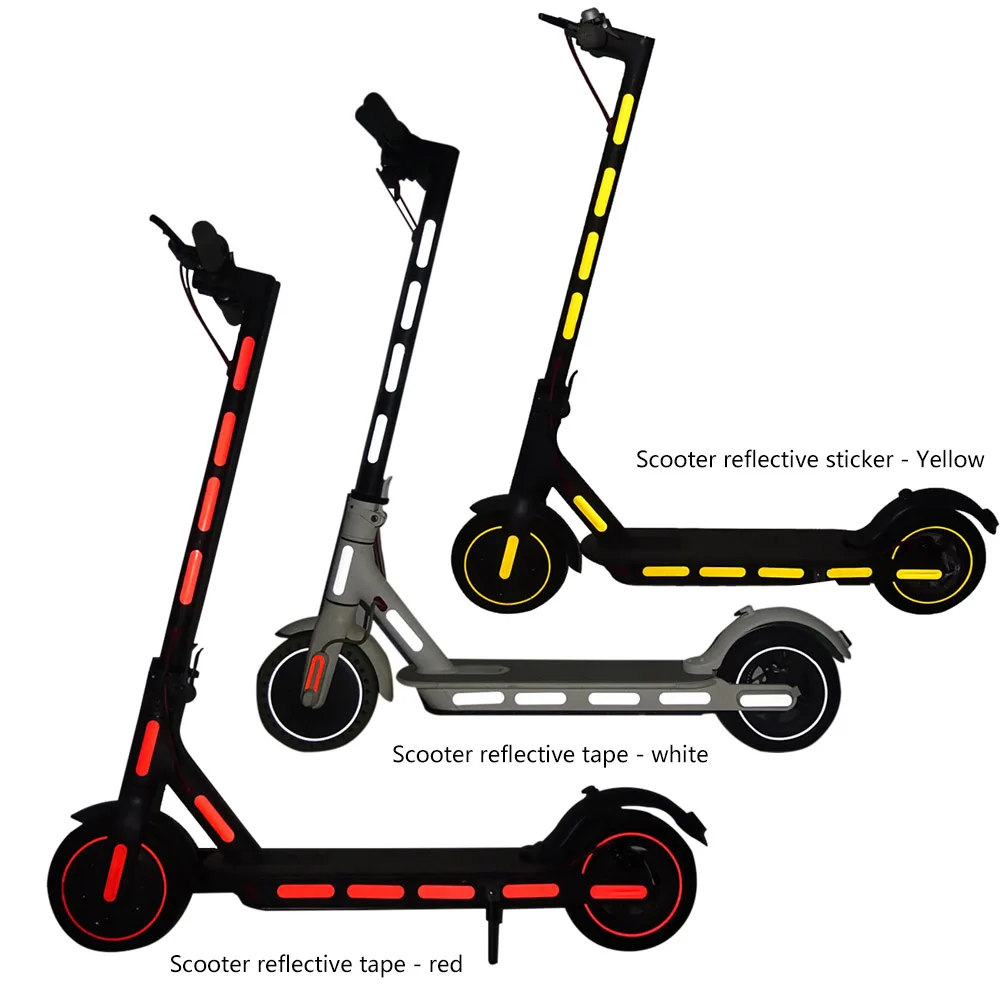 

Reflective Styling Stickers Night Safety Skateboard Warning Strip Electric Scooter Parts for Xiaomi Mijia M365 Accessories