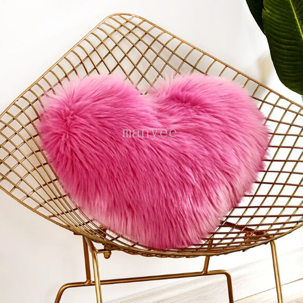 Чехол наволочка в форме сердца с застежкой молнией|Наволочки| |