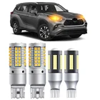 Для Toyota Highlander 2020 2021 светодиодсветодиодный лампы наружные передние задние поворотные сигналы задсветильник фары Canbus без ошибок
