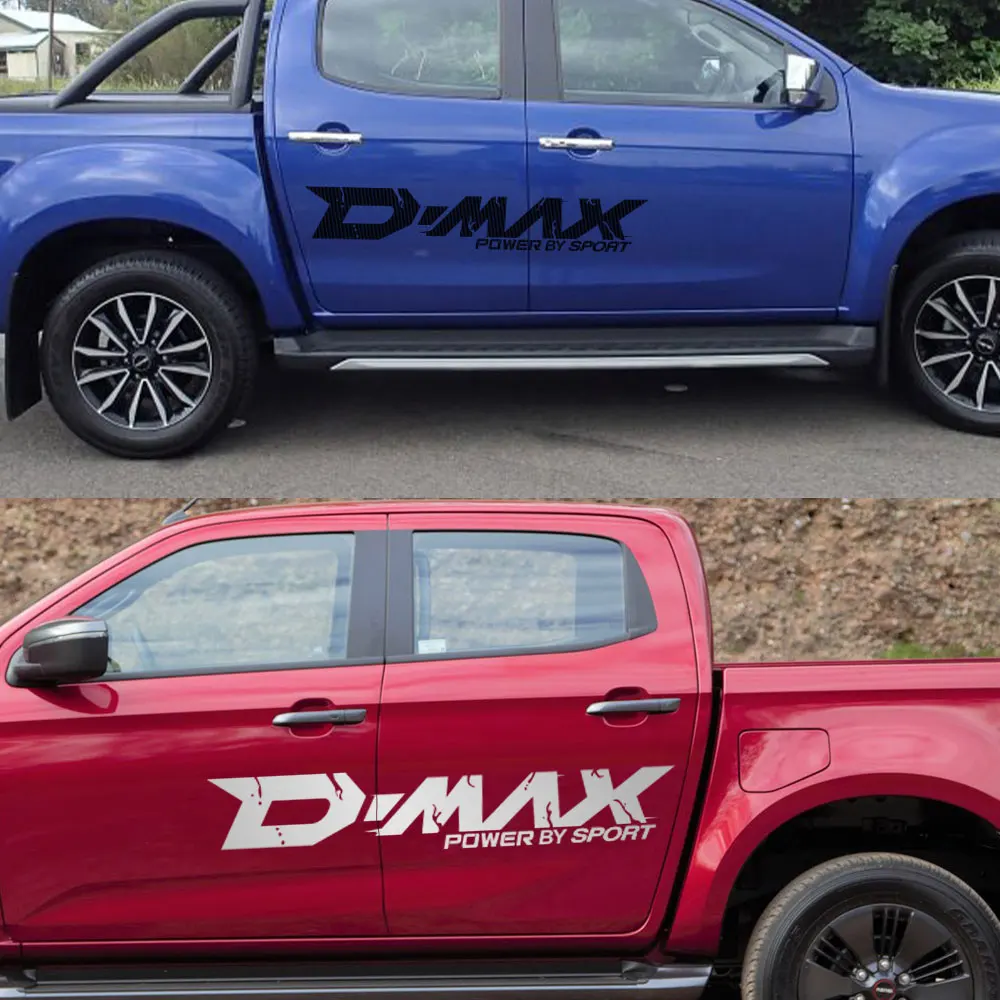 Наклейки для пикапа Isuzu Dmax D Max автомобильные боковые двери виниловые наклейки с