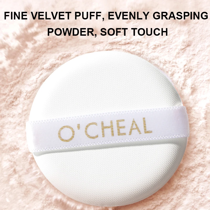 Отбеливающая рассыпчатая пудра для макияжа цветная водостойкая лица девушек и