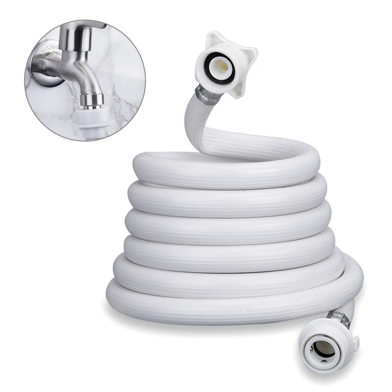 2 м входной для стиральной машины труба гибкий ПВХ трубы Аксессуары ванной