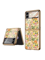 protective cover for sumsung zflip3 case luxury hard pc protect shell cover for samsung galaxy z flip3 flip 3 5g z3 phone