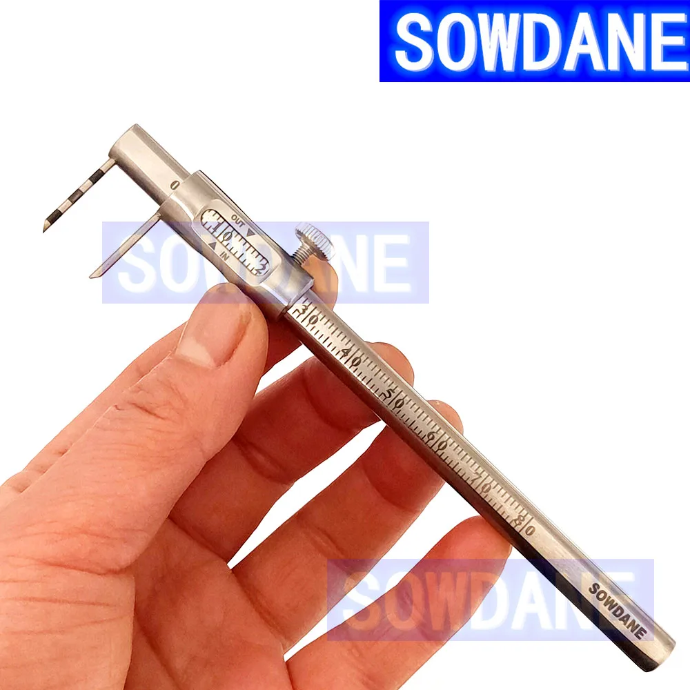 Зубной имплантат Castroviejo штангенциркуль для кости зубной короны Калибр