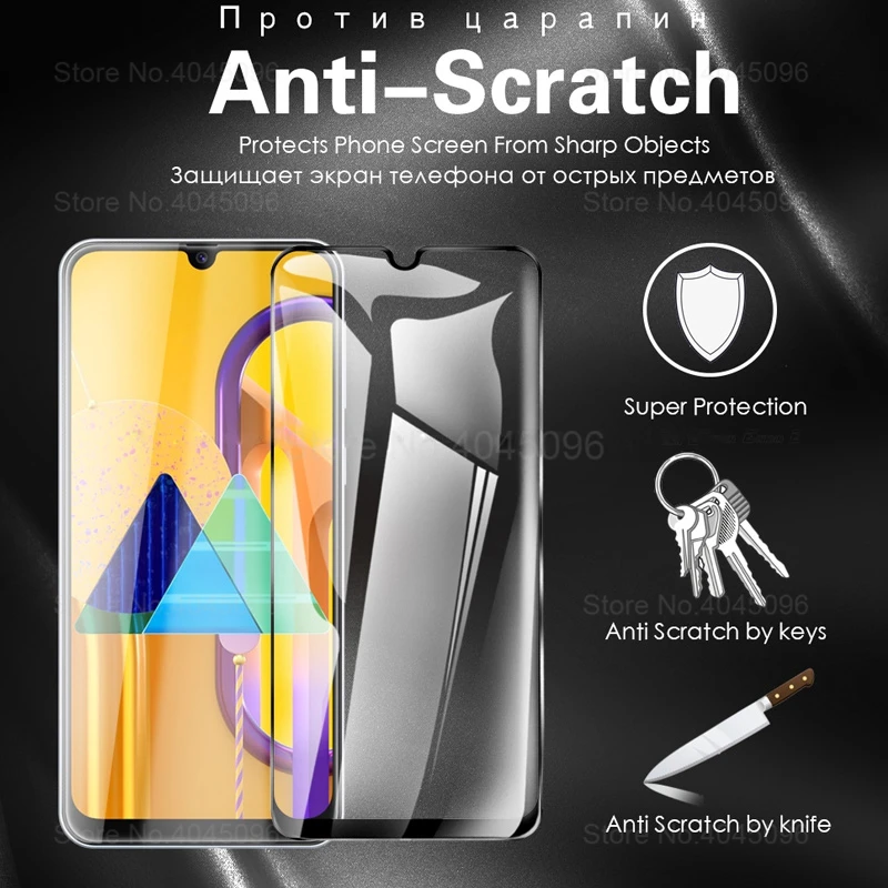 2в1 закаленное стекло для samsung m30s Защита объектива камеры для samsung galaxy m30s m 30 s 30 s m307 защитное стекло задняя крышка