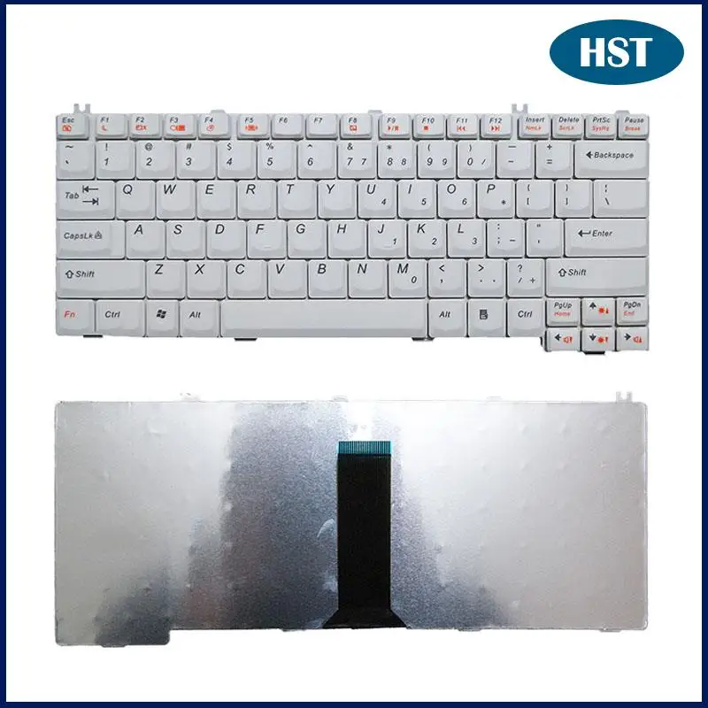 

Tested White Black US Keyboard For Lenovo L3000 G450 F31A Y330G 14001 14002 15003 20003 20008 US Laptop Keyboard Replacement