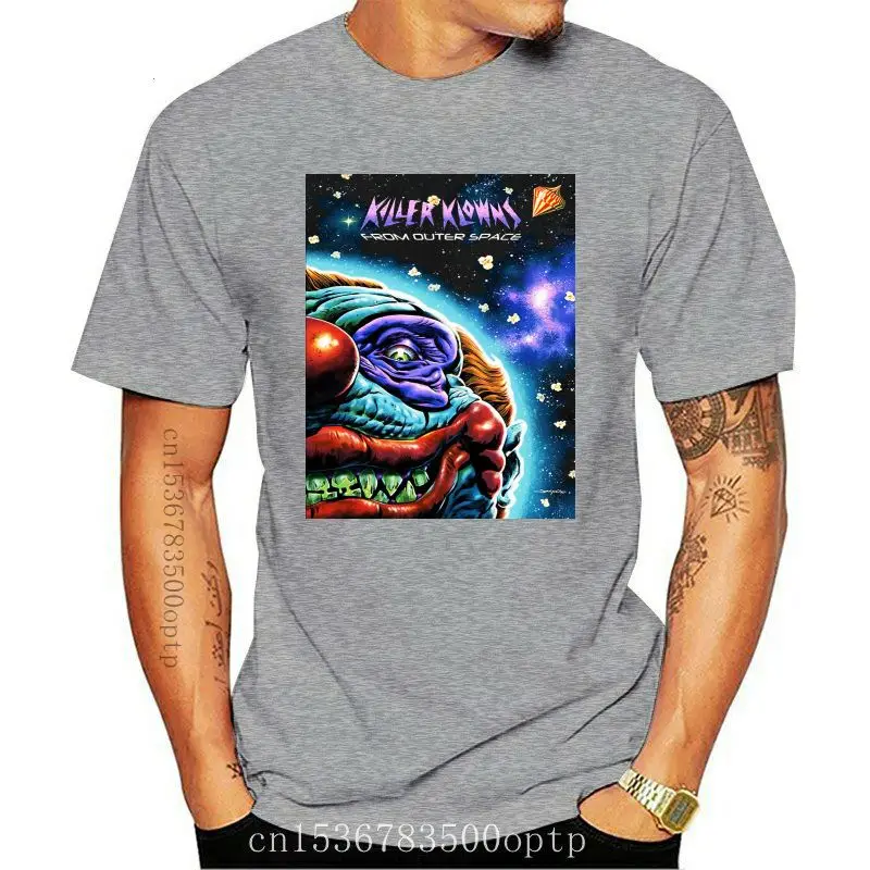 

Killer Klowns From Outer Space Movie 100% Cotton Men'S T-Shirt E0502 2Xl 3Xl 4Xl 18Xl Tee Shirt