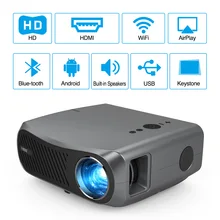 Home Projector 4K Full Hd 1080P Beamer Video Led 900D 900DAB Freeshipping Miracast Android System Projector For Mobile Phone