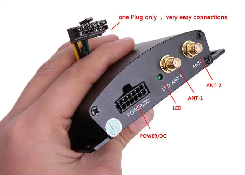 High Speed HD Car TV Tuner Mobile DVB-T T2 MPEG-4 Digital Receiver Box Dual Antennas for Russia European | Автомобили и мотоциклы
