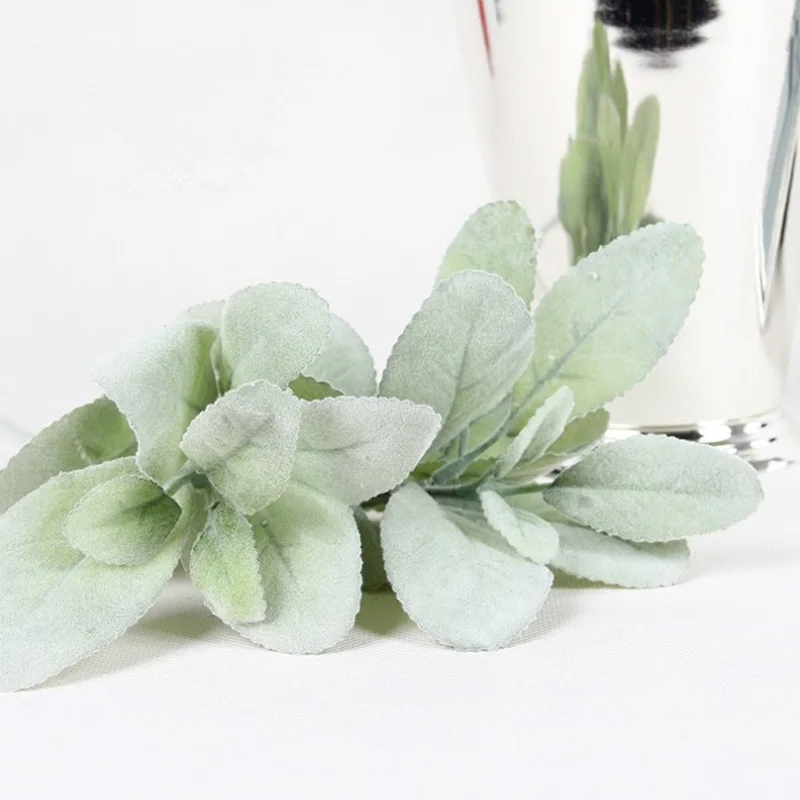 

Simulation Artificial Plant Faux Vivid Leaves Decoration For Wedding Party Home Wedding Decoration