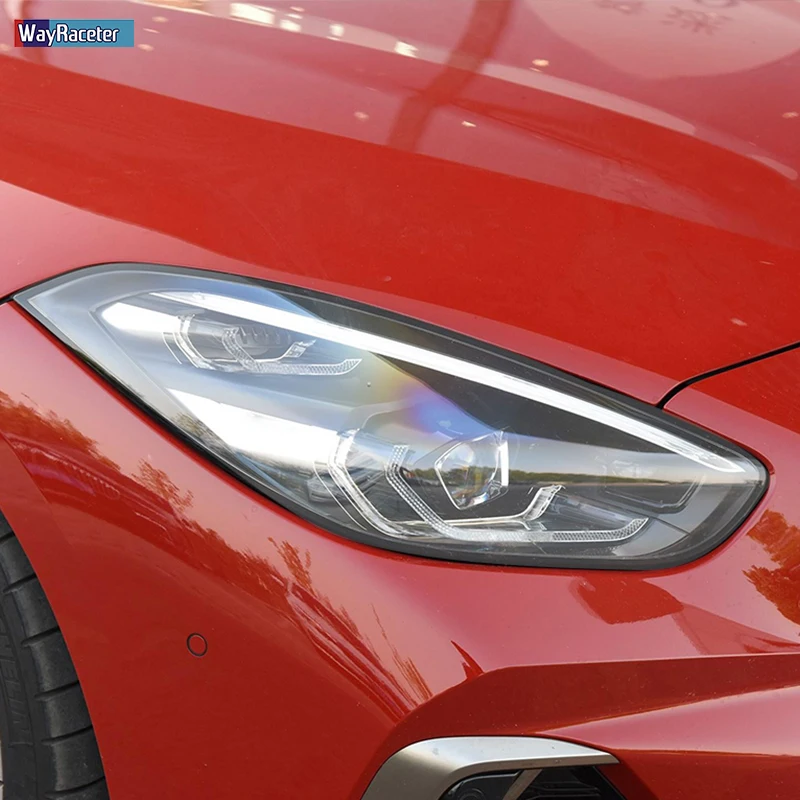 

2 Pcs Car Headlight Protective Film Headlamp Restoration Transparent Black TPU Sticker For BMW Z4 E89 G29 2009-On Accessories