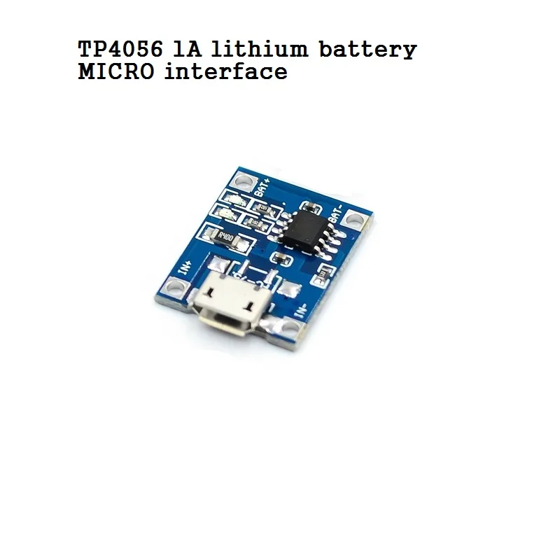 

TP4056/18650 Lithium Battery 3.7V 3.6V 4.2V Charging Board Module 1A Overshoot And Discharge Protection