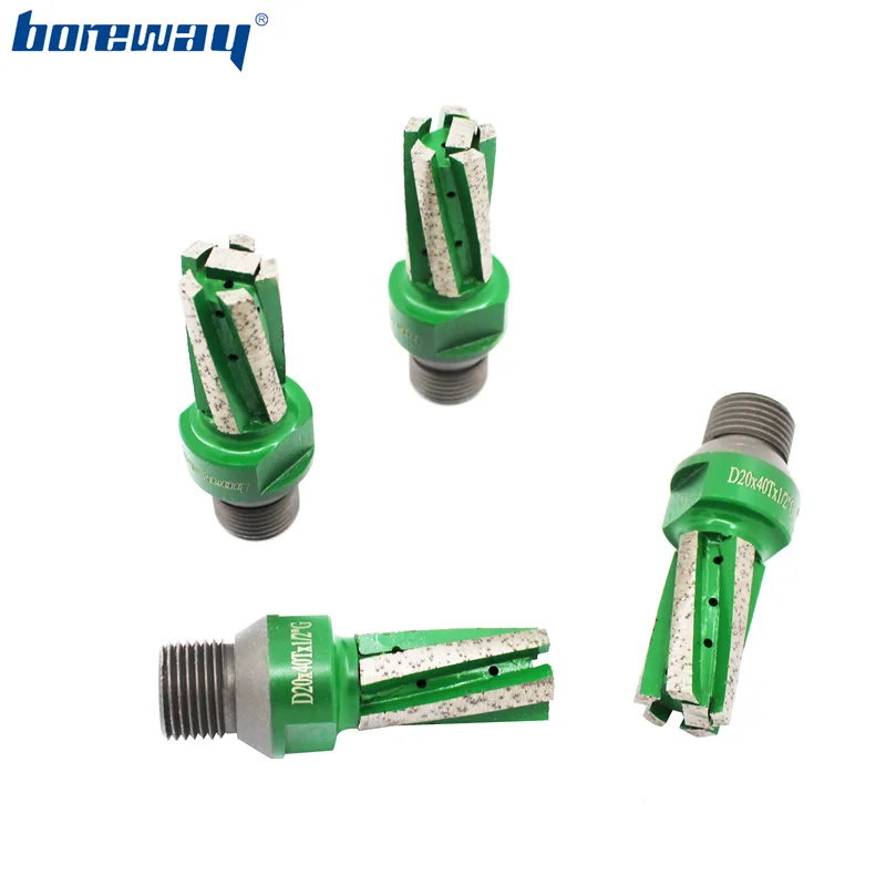Алмазный режущий наконечник Boreway D20 * 40T 1/2G CNC 5 + 1 сегментов для каменной раковины