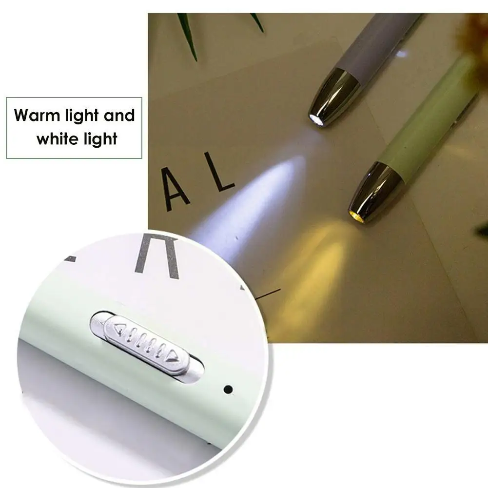 

Toolkit Luminous Point Drill Pen Set USB Supply Lighting Double DIY Pen Set Lamp Stitch Cross R6D5