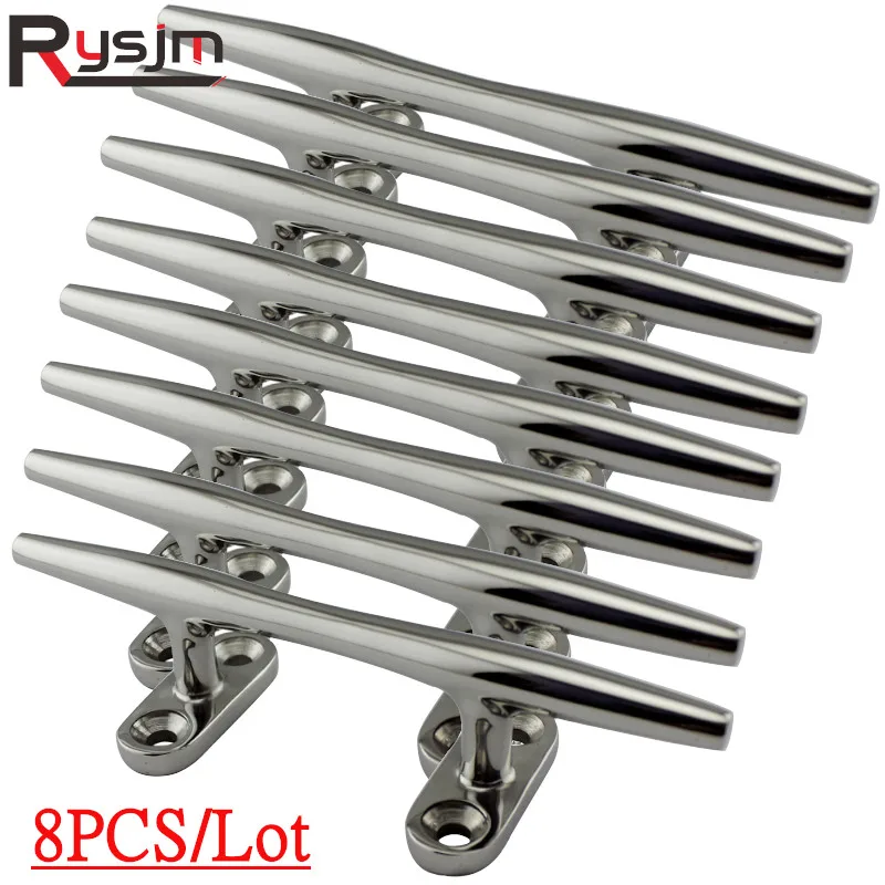 8 шт. 5 дюймов лодка из нержавеющей стали полые открытое основание заглушка