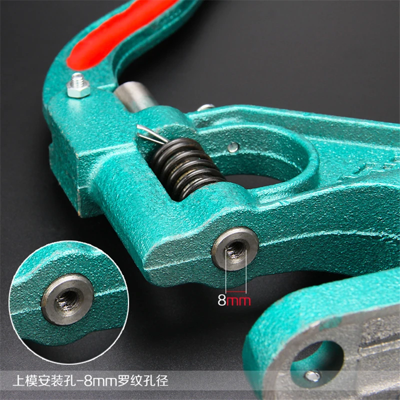 

Desktop hand press, manual button punching machine, eyelet button, eyelet snap button, willow nail 831/633 button installation t