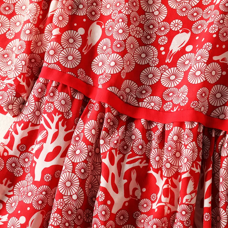 Платье из натурального шелка женские летние пляжные платья элегантные цветочные