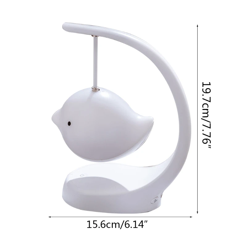 

Creative Bird Bluetooth Speaker Night Light Bedroom Bedside Creative Charging Remote Music Desk Lamp Birthday Gift