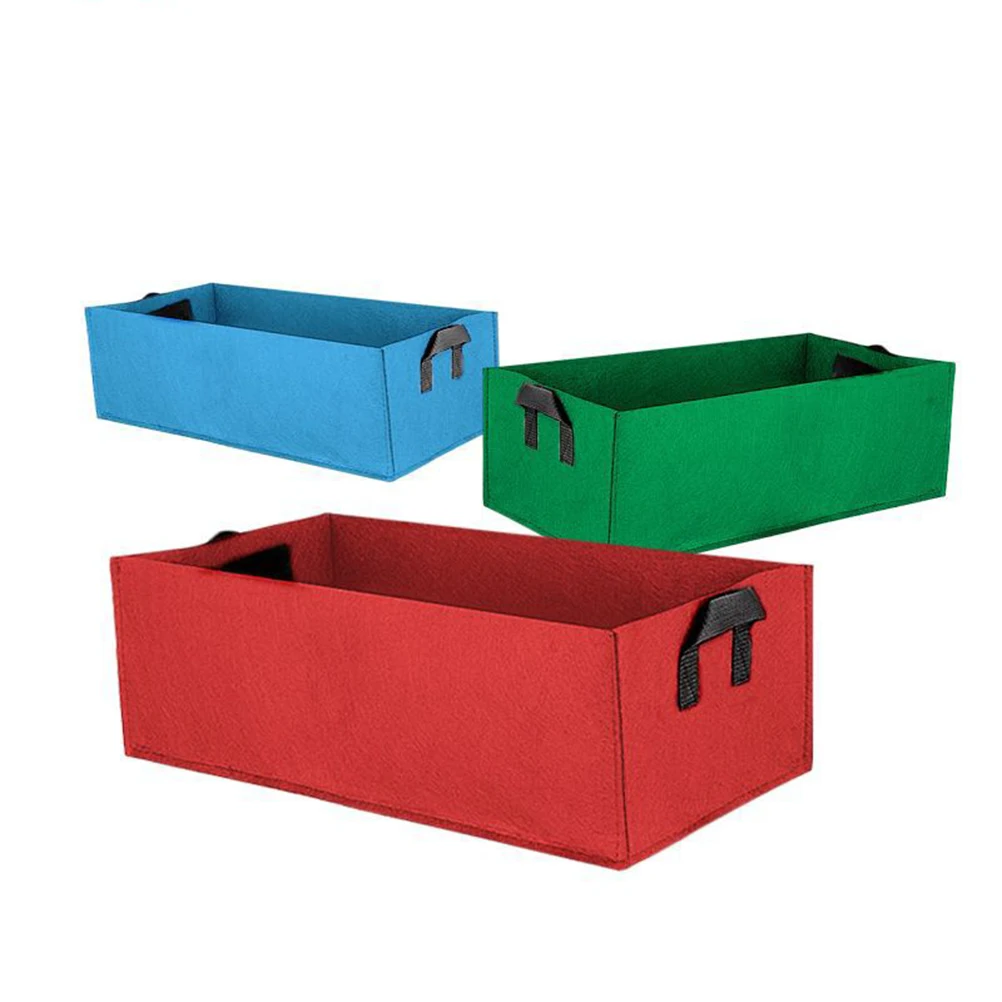 Тканевые горшки для выращивания растений Нетканый мешок посадки цветов