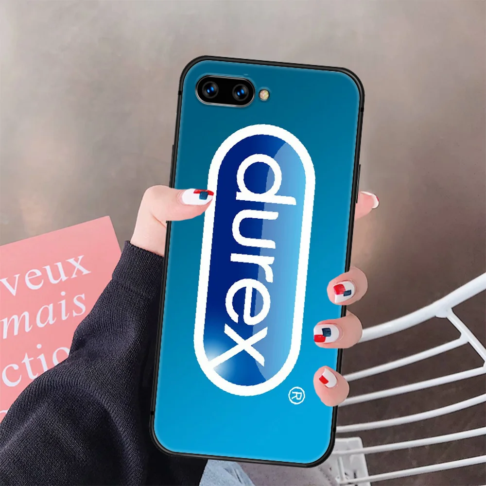 

Durex Colorful Phone Case Cover Hull For HUAWEI Honor 8 8c 8a 8x 9 9a 9x V10 MATE 10 20 I Lite Pro black Cell Silicone