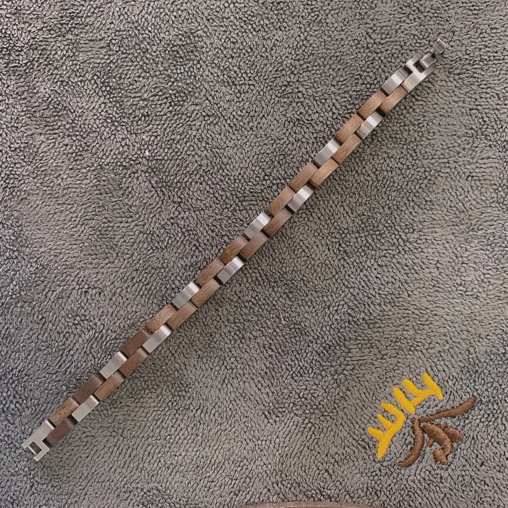 Новые шармы для браслетов деревянный стальной ручной браслет Женские Подвески