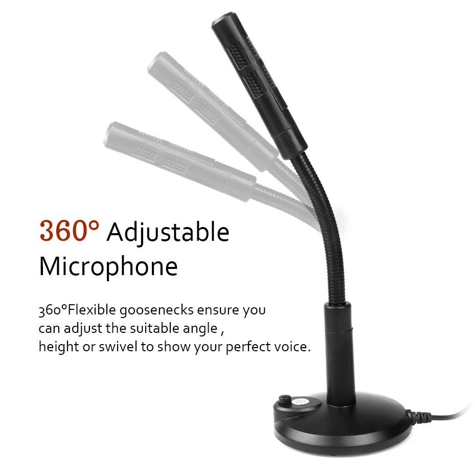 Портативный мини-микрофон KEBIDU 3 5 мм микрофон для сотового телефона ноутбука