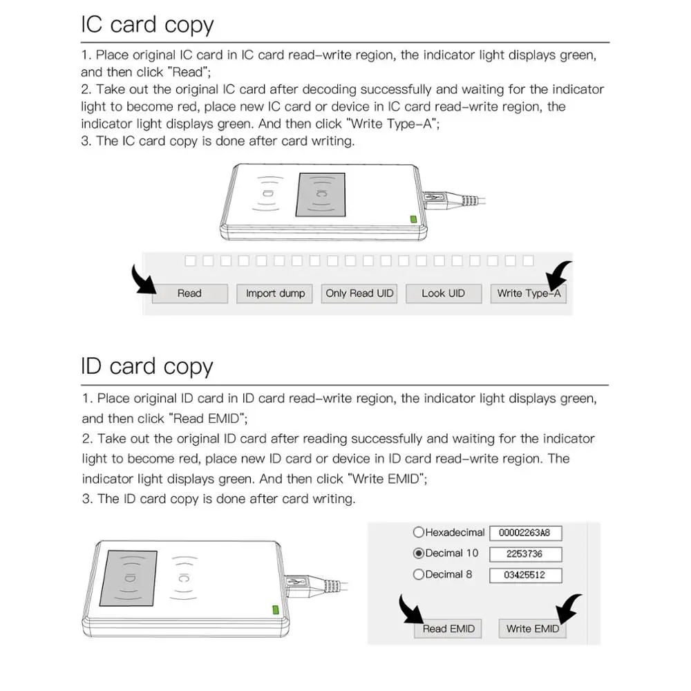 

JAKCOM CD2 RFID Replicator Newer than ntag card 125khz writer rfid copier duplicator mini barcode and qr scanner usb reader