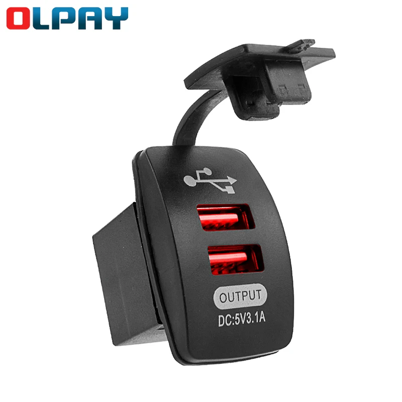 Автомобильное зарядное устройство с двумя USB-портами 5 В 3 1 А | Автомобили и