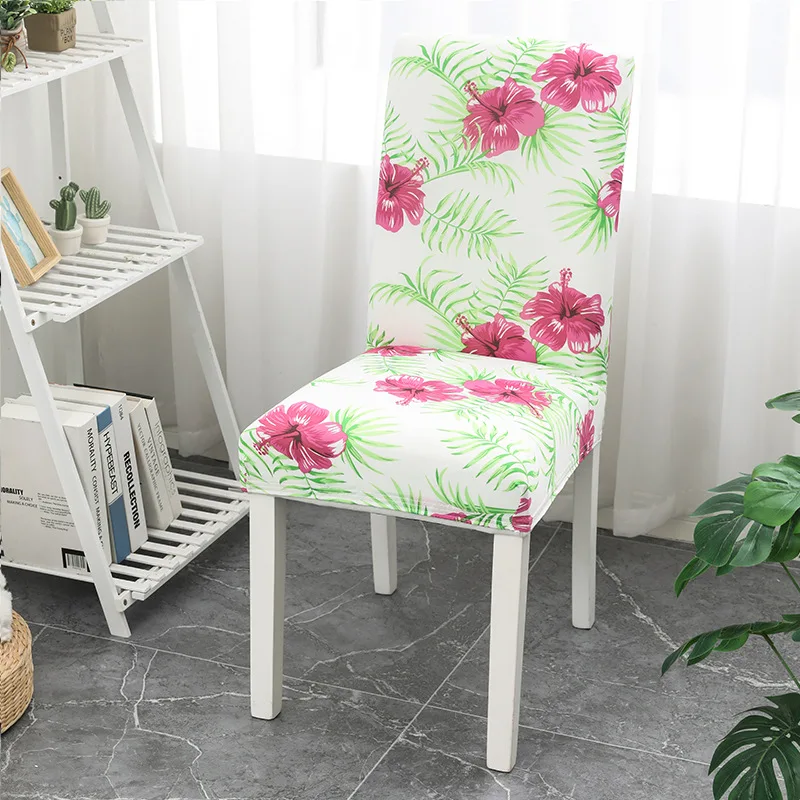 Чехол для стула дома декор столовой эластичная лайкра простые Чехлы чехлы