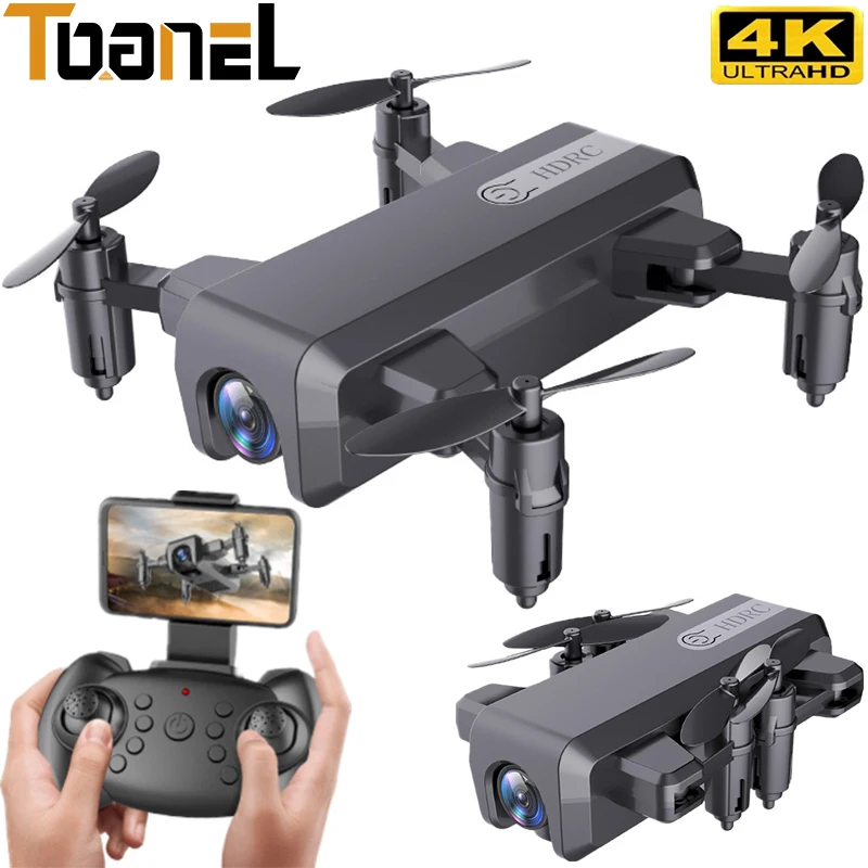 

H2 Mini Drone Foldable Dron With Camera 4K HD Aerial Photography Quadcopter Altitude Hold Headless Mode RC Helicopter Toys Gifts