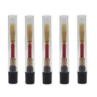 5pcs oboe reeds strength medium soft handmade oboe reeds with red cork send randomly color for different batches
