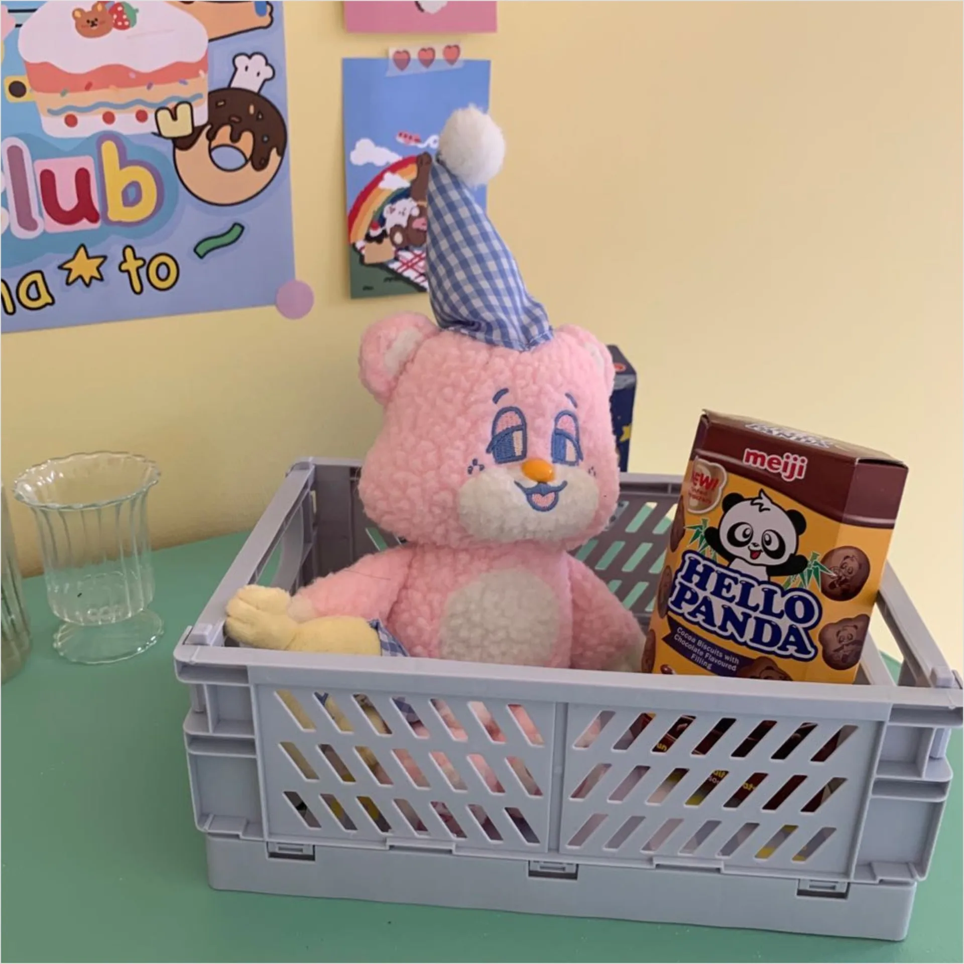 

HOOQICT Storage Box Makeup Jewelry Toys Basket Food Container Travel Portable Plastic Box Home Office Drawer Desk Organizer