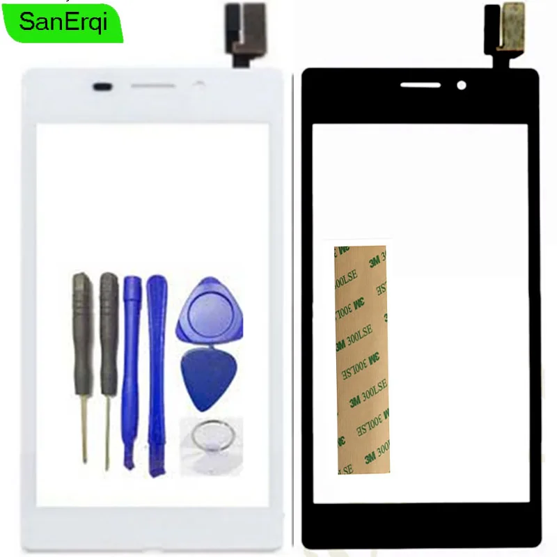 Сенсорный экран для Sony Xperia M2 S50H дигитайзер D2302 D2403 D2303 D2305 D2306 Aqua 4 8&quot|d2403 digitizer|touch