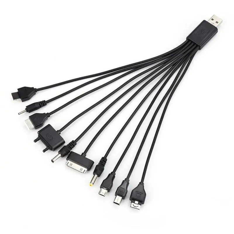 10 в 1 многофункциональный USB-кабель для зарядки телефонов | Мобильные телефоны и