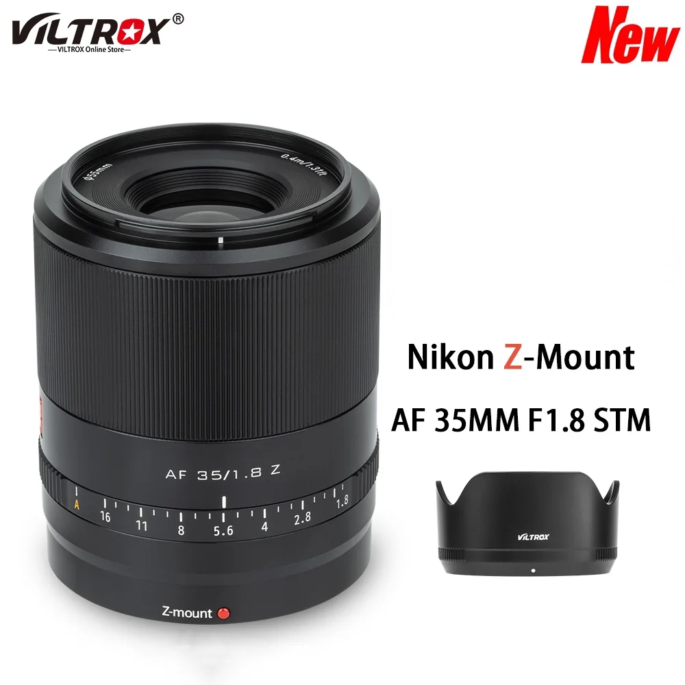

Viltrox 35mm F1.8 STM Z Full Frame Wide Angle Prime Lens Auto Focus Lens for Nikon Z mount Nikon Lens Z7II Z6II Z50 Cameras Lens