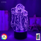 Акриловый 3d ночник, фигурки аниме, Токийский Гуль, айато, Кирисима, светодиодный ночсветильник для детей, подарок на день рождения, светсветильник для спальни Ayato