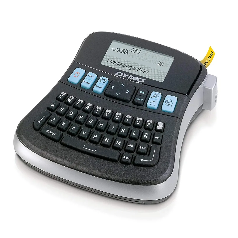 

Dymo label printer machine LM-210D hand-held portable printer LM210D label maker for Dymo D1 6 9 12mm 45013 40913 Label tape