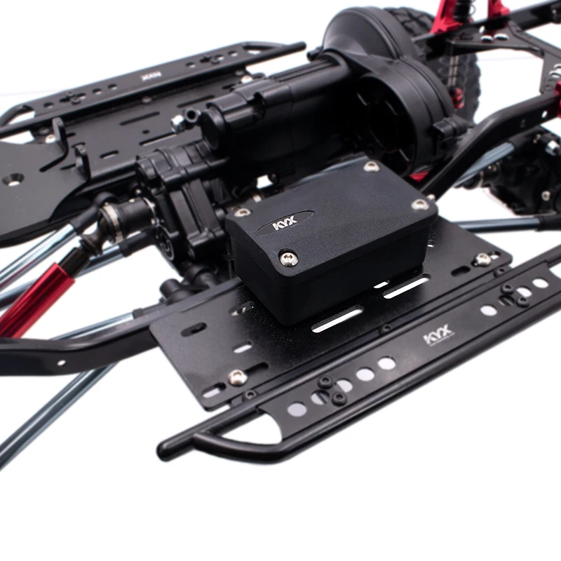 1 шт. коробка приемника для симуляции приема пластиковая 57 мм * 34 26 DIY чехол 1/10 Rock