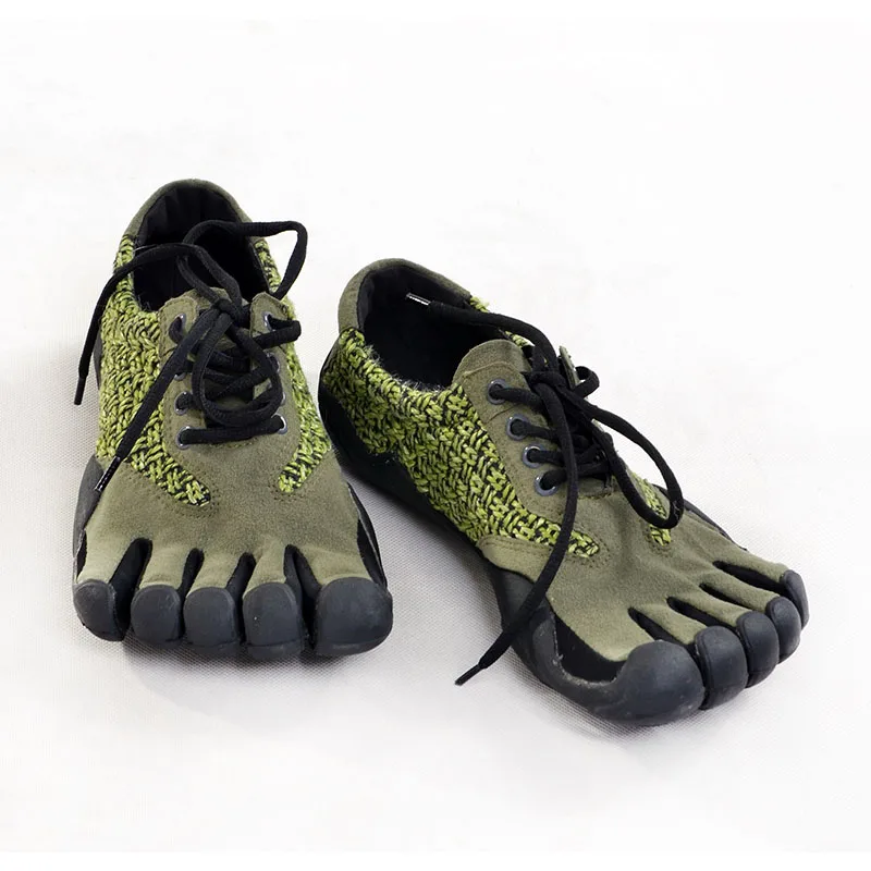Army Green Findcool, 5 пальцев, камуфляжная походная обувь, мужские Нескользящие, для скалолазания, треккинга, путешествий, 5 пальцев, пляжные кроссовки - Цвет: Army Green