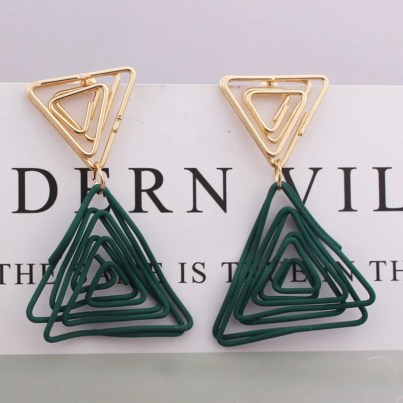 Новые дизайнерские большие серьги-подвески для женщин Модные Винтажные