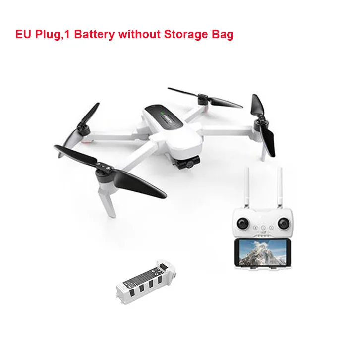 [] Hubsan H117S Zino gps 5,8 Г 1 км с видом от первого лица в формате 4K UHD, Камера 3-осевому гидростабилизатору RC Дрон Квадрокоптер RTF - Цвет: EU 1 Battery