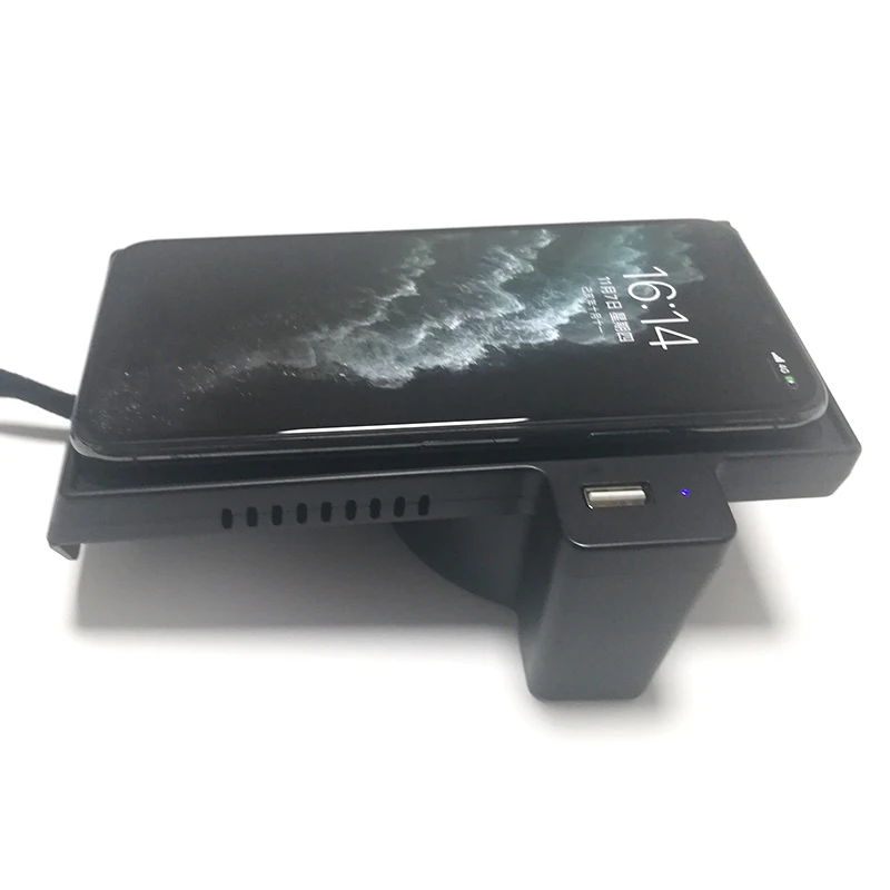 15 Вт QI автомобильное беспроводное зарядное устройство для телефона быстрое