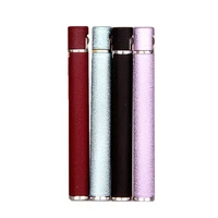 matte metal grinding wheel inflatable lighter protable open fmale encendedores isqueiro accessories cigarette smoking lighter