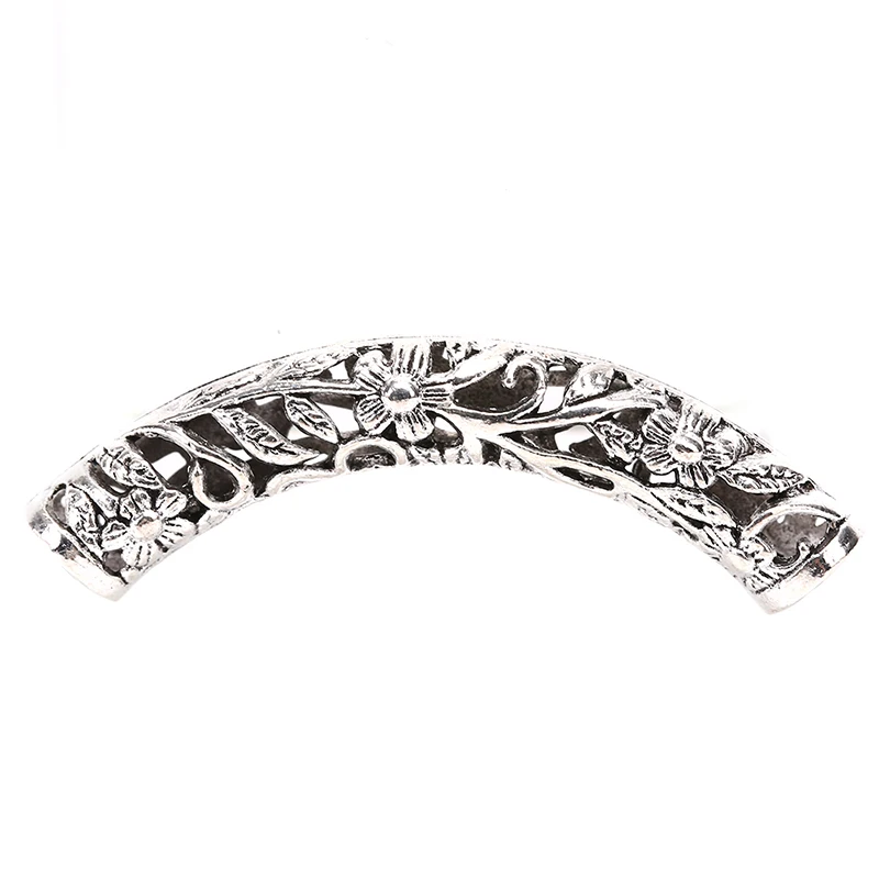 1 шт. африканская коса для волос медная трубка металлическое полое кольцо Dread