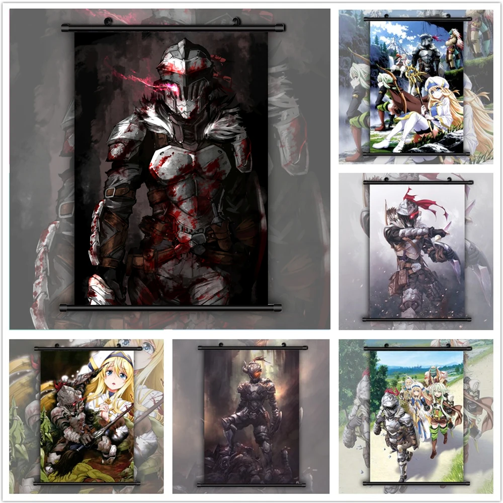 Аниме Goblin Slayer Priestess High Elf Archer Манга настенный постер свиток Холст Картина
