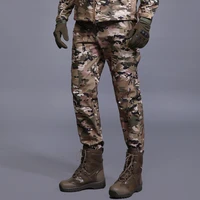 outdoor sports leisure camouflage pants commando soft shell charge pants man climbing trousers in summer