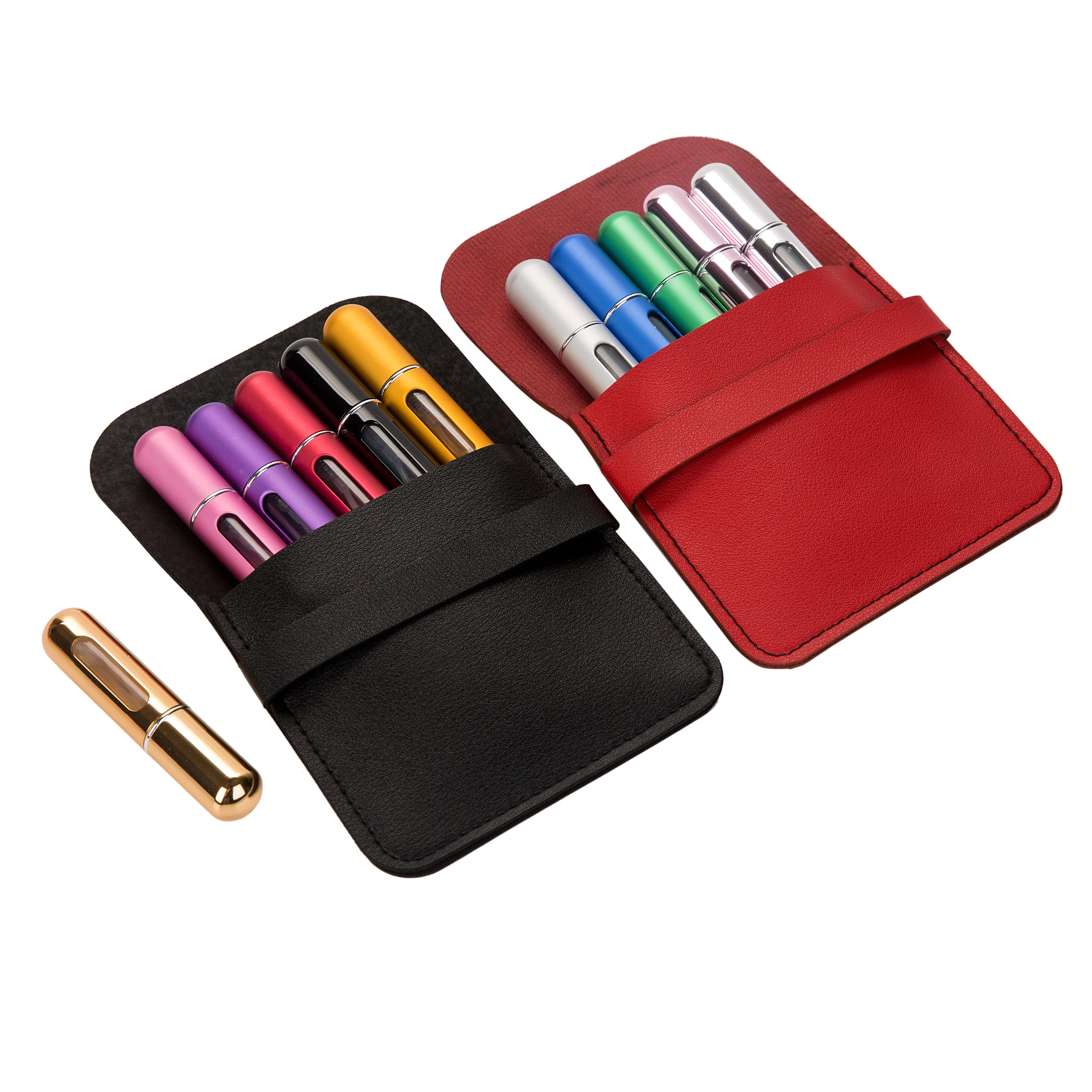 MUB - 5 мл многоразовый мини-флакон для духов Алюминиевый распылитель портативный