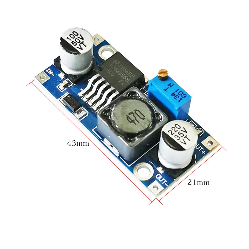 Регулируемый понижающий модуль питания DC-DC